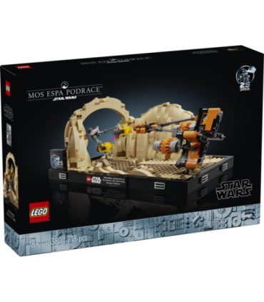 LEGO Star Wars Mos Espa Podrace dioraam