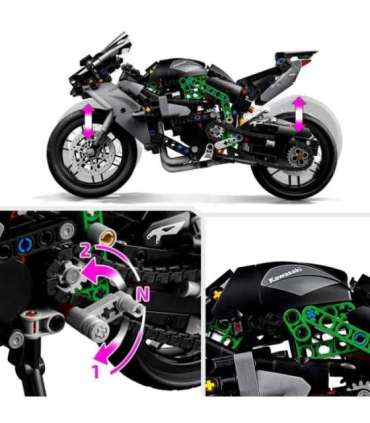 LEGO Technic Mootorratas Kawasaki Ninja H2R