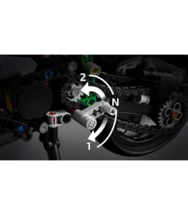 LEGO Technic Mootorratas Kawasaki Ninja H2R