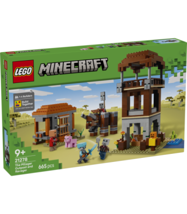 LEGO Minecraft Rüüstajate eelpost ja Laastaja