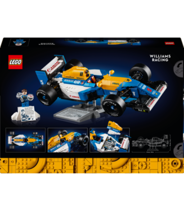 LEGO Icons Williams Racing FW14B ja Nigel Mansell