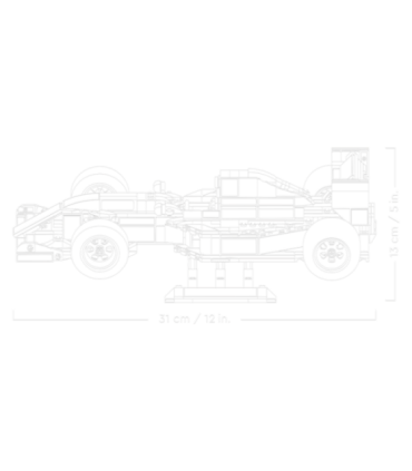 LEGO Icons Williams Racing FW14B ja Nigel Mansell