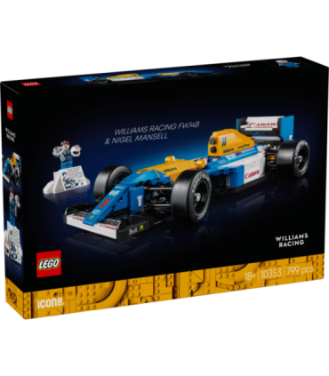 LEGO Icons Williams Racing FW14B ja Nigel Mansell