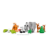LEGO DUPLO Kolm ühes metsloomade perekonnad.