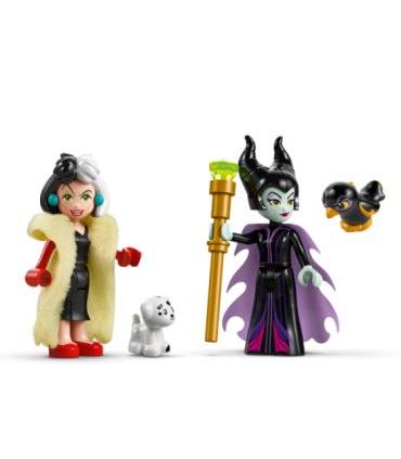 LEGO Disney Maleficenti ja Cruella De Vili kleidid