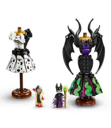 LEGO Disney Maleficenti ja Cruella De Vili kleidid