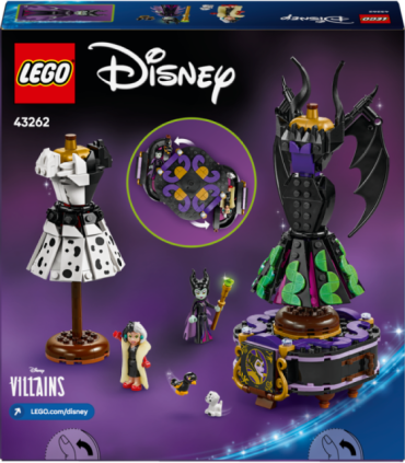 LEGO Disney Maleficenti ja Cruella De Vili kleidid