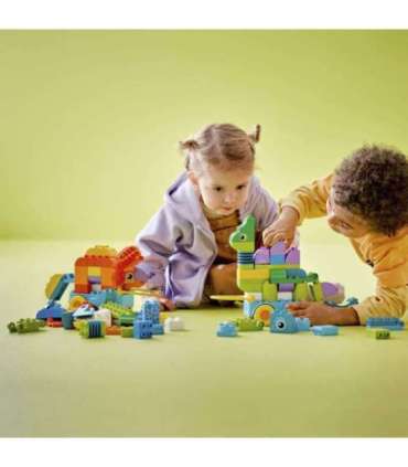 LEGO DUPLO Kolm ühes: dinosaurused ratastel