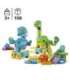 LEGO DUPLO Kolm ühes: dinosaurused ratastel