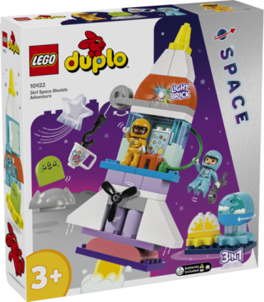 LEGO DUPLO Kolm-ühes kosmosesüstiku seiklus