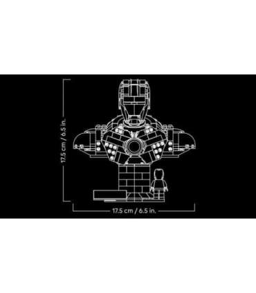 LEGO Marvel Iron Man MK4 büst