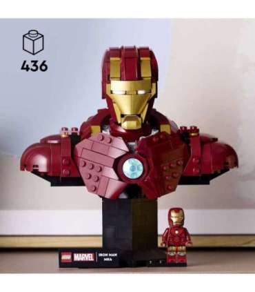 LEGO Marvel Iron Man MK4 büst