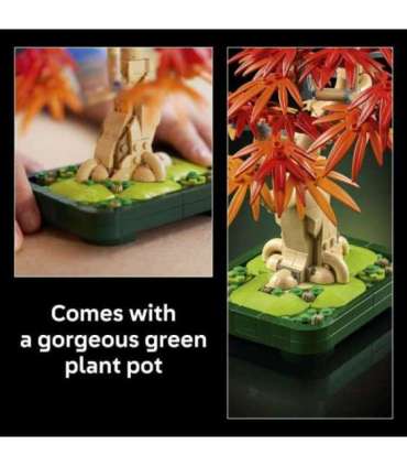 LEGO Botanicals Jaapani punase vahtra bonsaipuu