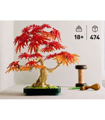 LEGO Botanicals Jaapani punase vahtra bonsaipuu