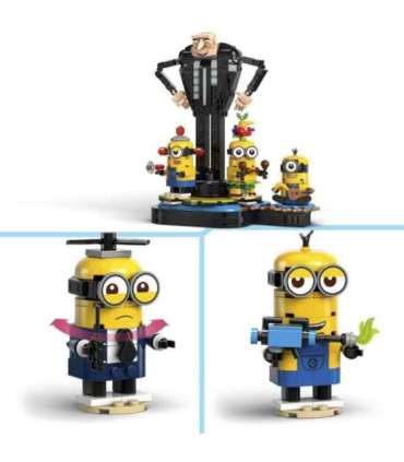 LEGO Minions Klotsidest kokkupandav Gru ja Käsilased