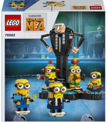 LEGO Minions Klotsidest kokkupandav Gru ja Käsilased