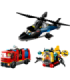 LEGO City Helikopteri, tuletõrjeauto ja allveelaeva remiks