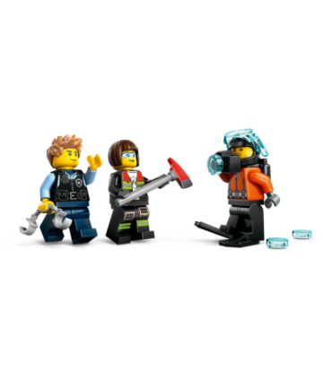 LEGO City Helikopteri, tuletõrjeauto ja allveelaeva remiks