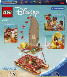 LEGO Disney Princess Vaiana seikluskanuu