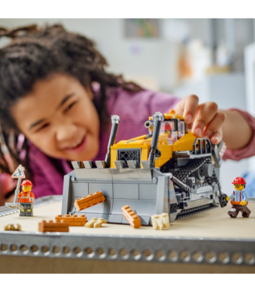 LEGO City Kollane buldooser esilaaduriga