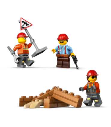 LEGO City Kollane buldooser esilaaduriga