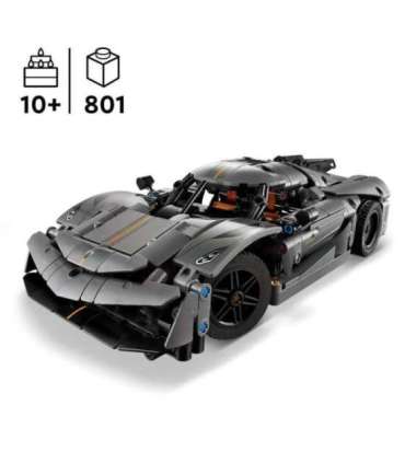 LEGO Technic Koenigsegg Jesko Absolut Grey Hypercar