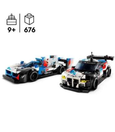 LEGO Speed ​​Champions BMW M4 GT3 & BMW M Hybrid V8 võidusõiduautod