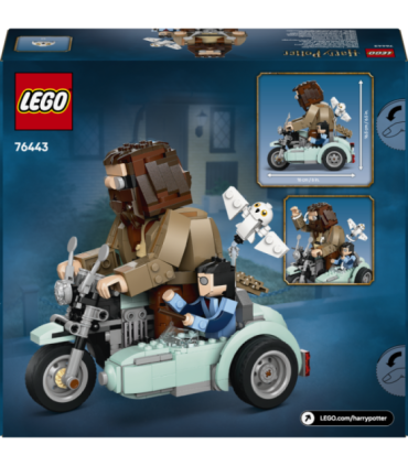 LEGO Harry Potter Hagrid ja Harry mootorrattasõidul