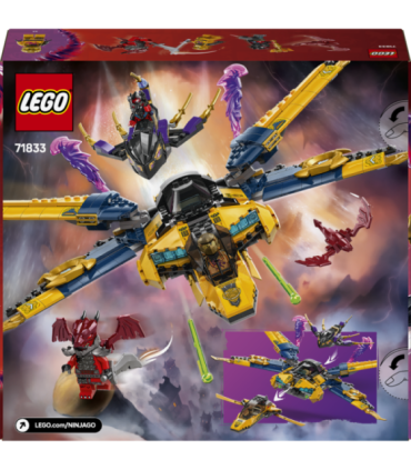 LEGO Ninjago Rasi ja Arini super stormi lennuk