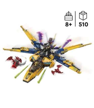 LEGO Ninjago Rasi ja Arini super stormi lennuk