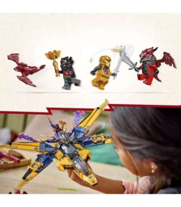 LEGO Ninjago Rasi ja Arini super stormi lennuk