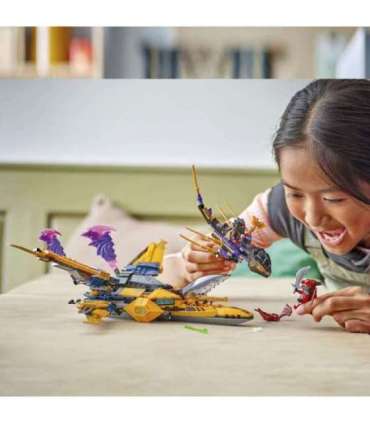 LEGO Ninjago Rasi ja Arini super stormi lennuk