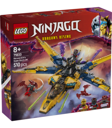 LEGO Ninjago Rasi ja Arini super stormi lennuk