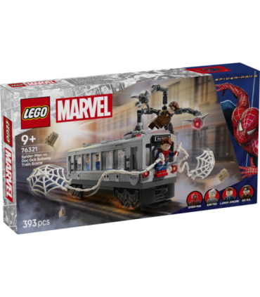 LEGO Super Heroes Spiderman vs. Doc Ock metroorongi stseen