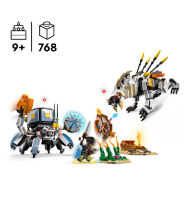 LEGO Horizon Aloy ja Varl vs. Shell-Walker ja Sawtooth