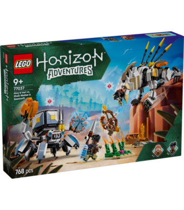 LEGO Horizon Aloy ja Varl vs. Shell-Walker ja Sawtooth