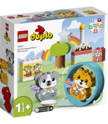 LEGO DUPLO Minu esimene helidega kutsikas ja kass