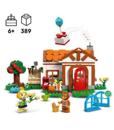 LEGO Animal Crossing Isabelle kodukülastus