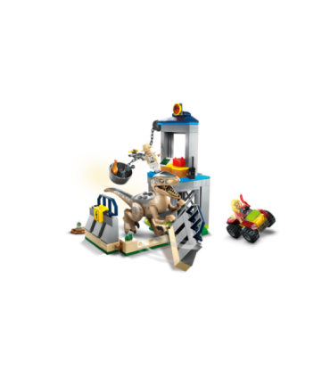 LEGO Jurassic World Velociraptori põgenemine