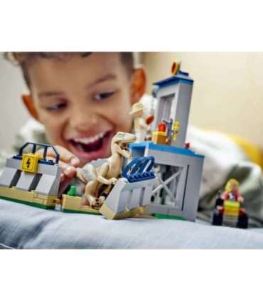 LEGO Jurassic World Velociraptori põgenemine