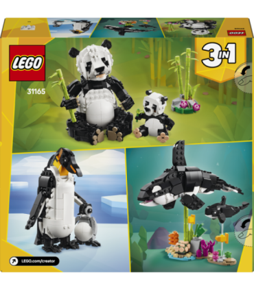LEGO Creator Metsloomad: panda perekond