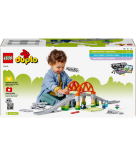 LEGO DUPLO Rongisilla ja -rööbaste laienduskomplekt