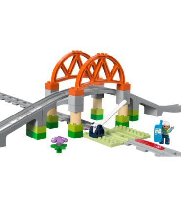 LEGO DUPLO Rongisilla ja -rööbaste laienduskomplekt