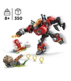 LEGO Sonic Knuckles vs. dr Eggman egg crusher robot