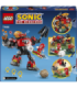 LEGO Sonic Knuckles vs. dr Eggman egg crusher robot
