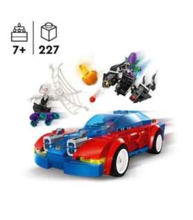 LEGO Super Heroes Spider-Mani võidusõiduauto ja Venom Green Goblin