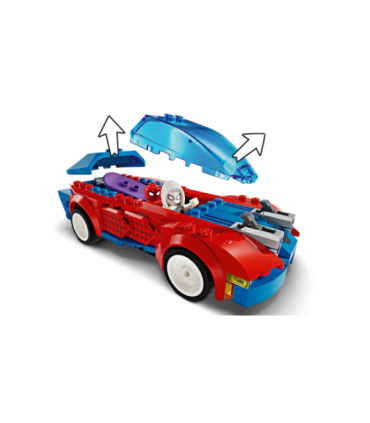 LEGO Super Heroes Spider-Mani võidusõiduauto ja Venom Green Goblin