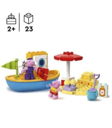 LEGO DUPLO Põrsas Peppa Paadireis