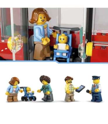 LEGO City Punane kahekordne turistibuss