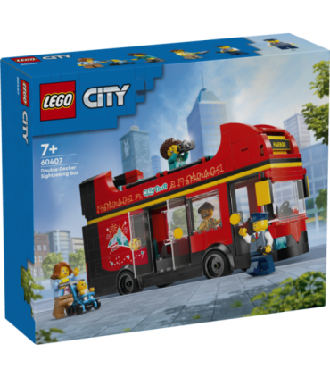 LEGO City Punane kahekordne turistibuss